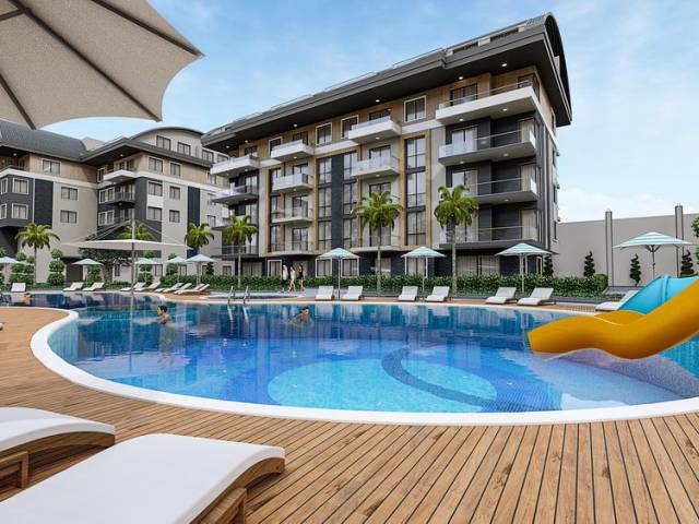 For sale ! New project in the most beautiful area of ​​Alanya!