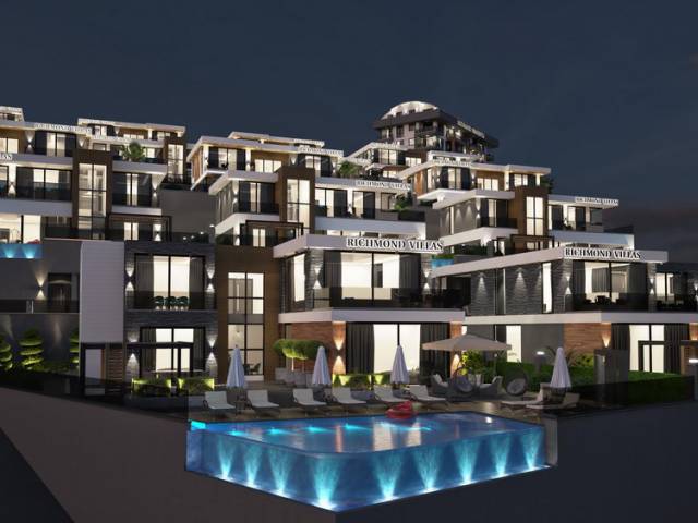 Luxury Villas for sale , panoramik sea view in Kargıcak